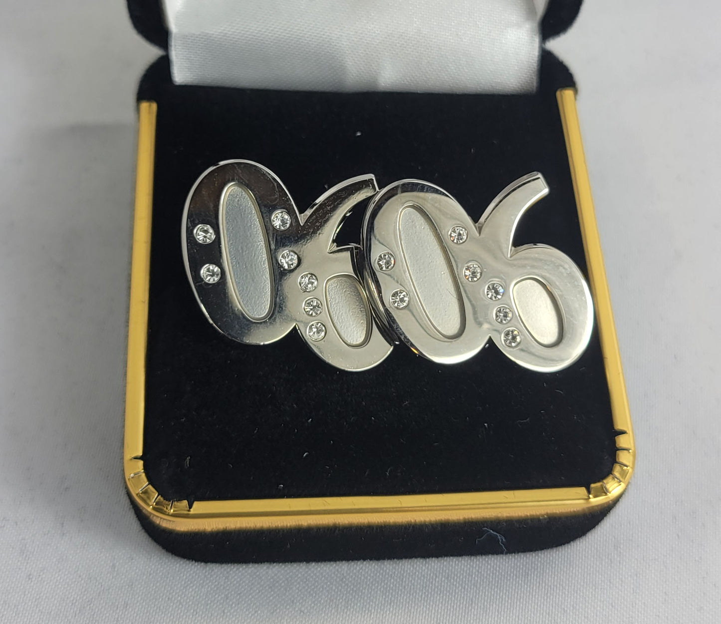 Alpha 06 Silver Stone Cuff Links