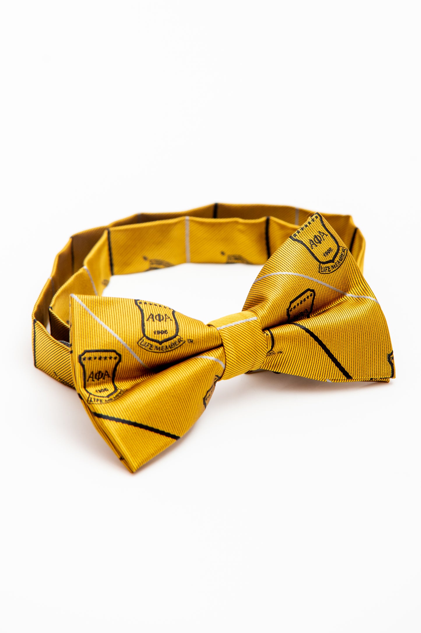 Alpha Gold Life Member Multi Pre-tied Bow Tie