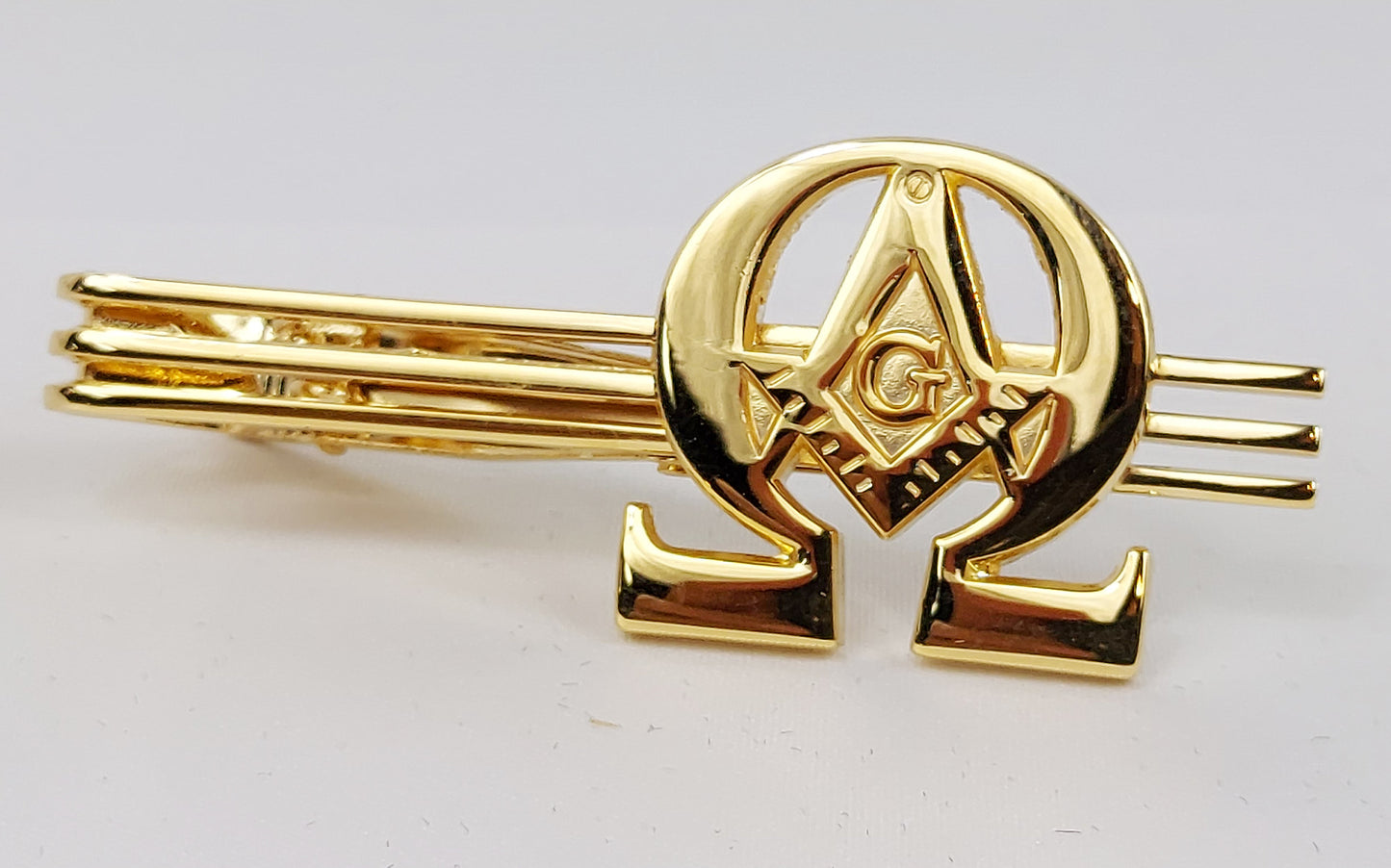 Omega Masonic Gold Tie Bar