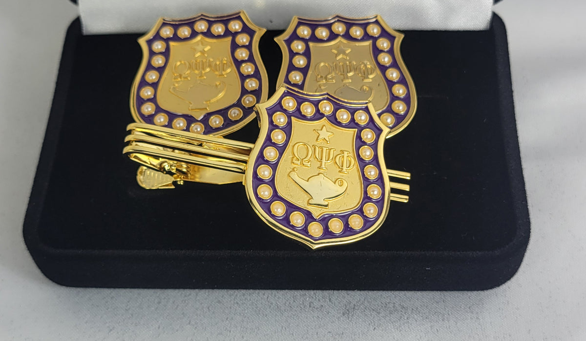 Omega Baroque Gem Outer Cufflinks