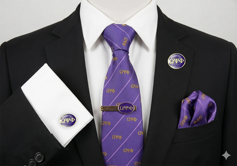 Omega Purple 3 Letter Round 3-Pc Set