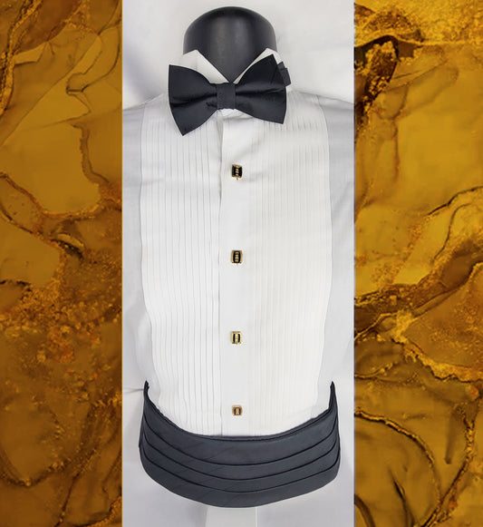 Enhance Your Black Greek Apparel Collection with Alpha All Black 3 Letter Cummerbund Bowtie from Black Greek Store Featuring Exclusive Greek Paraphernalia and Jewelry
