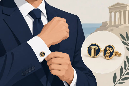 How to Wear Greek Cufflinks With Distinction