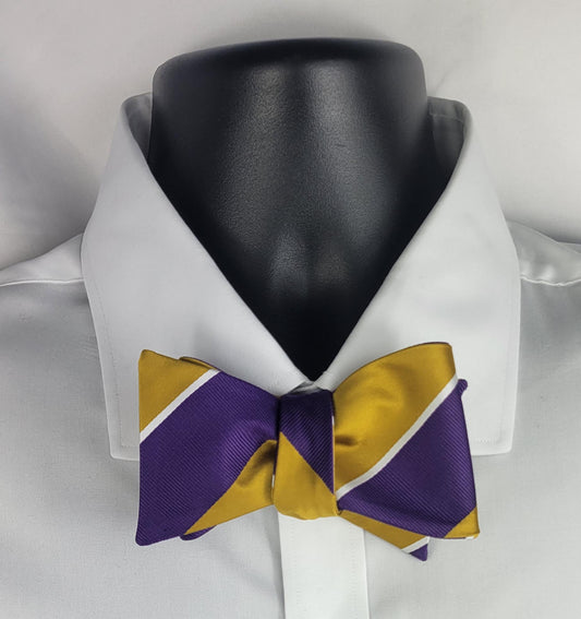 Exploring the Omega Broad Stripe Pre-Tie: A Standout in Greek Paraphernalia for Black Greek Store Jewelry and Apparel