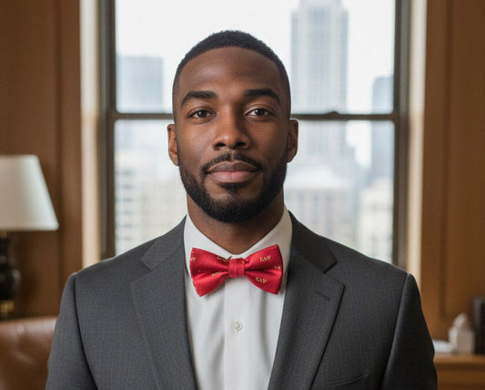 An Essential Guide to Styling the Kappa Three Letter Red Pre-tie Bow Tie for Black Greek Apparel Enthusiasts at Black Greek Store Featuring Unique Greek Paraphernalia and Jewelry