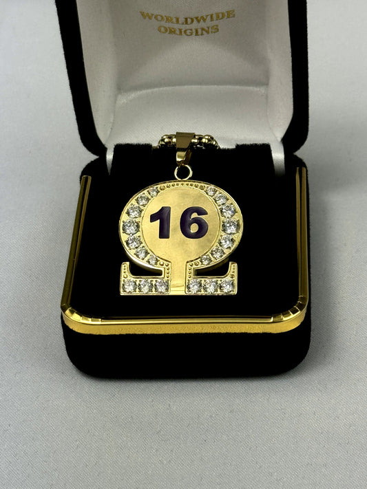 Opp Gold Ss Crystal Line # 16 Necklace
