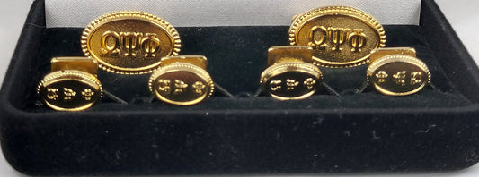 Omega Gold Textured Formal Set