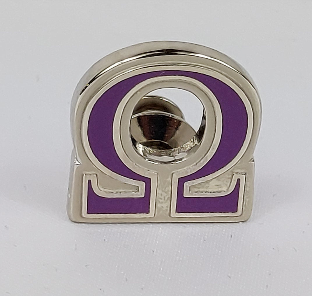 Discover the Omega Q Silver-purple Lapel Pin: The Perfect Black Greek ...