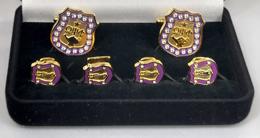 Omega Purple Outer Stone Formal Set