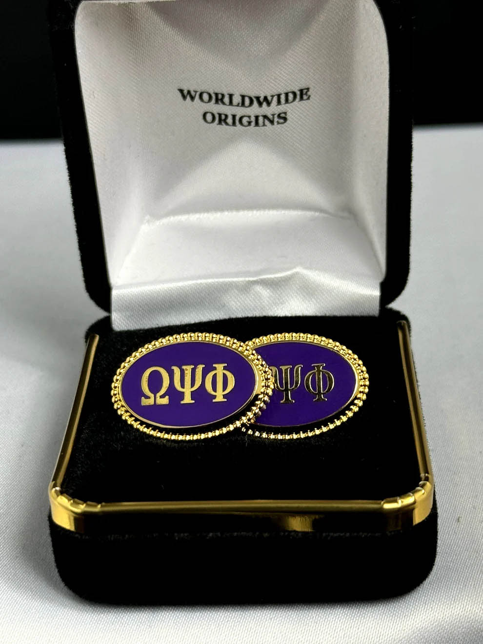 Omega Psi Phi Cuff Links