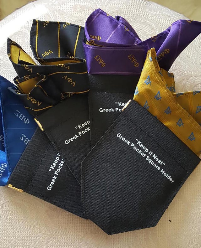 Keep it Neat Pocket Square Holder