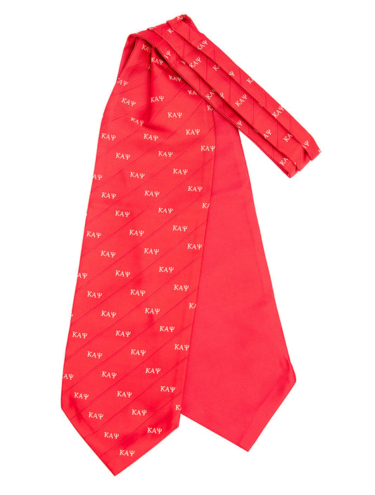 Kappa 3 Letter Red Reversible Ascot