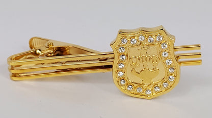 Omega Gold Stone Tie Bar
