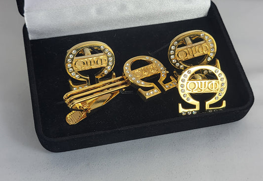OMEGA GOLD 20 STONE 3-PC SET