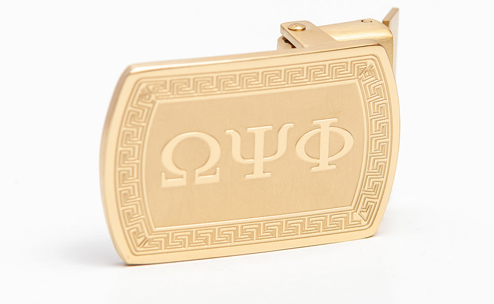 Omega Gold Interchangeable BeltBuckle