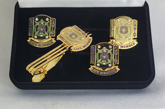 OMEGA GOLD LIFE MEMBER 3-PC SET