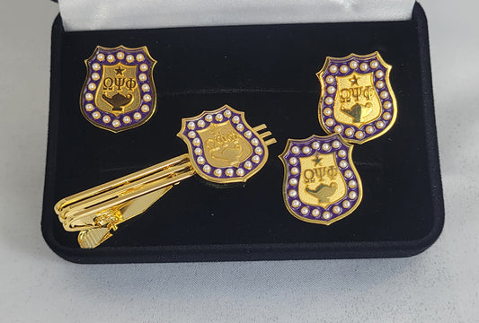 Omega Baroque Gem Shield 3 Pc Set