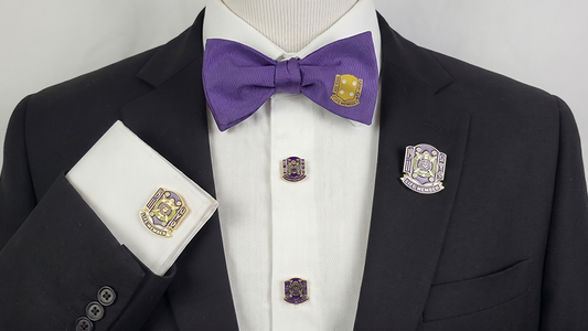Omega Life Member Purple/Silver Set