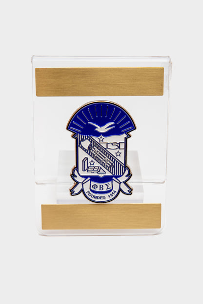 Phi Bets Sigma Shield Pocket Badge