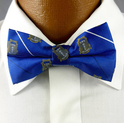 Pbs Life Member Multi Gold Pre-tied Bow Tie