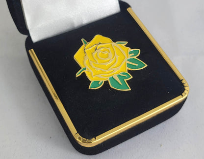 Yellow Rose Lapel Pin